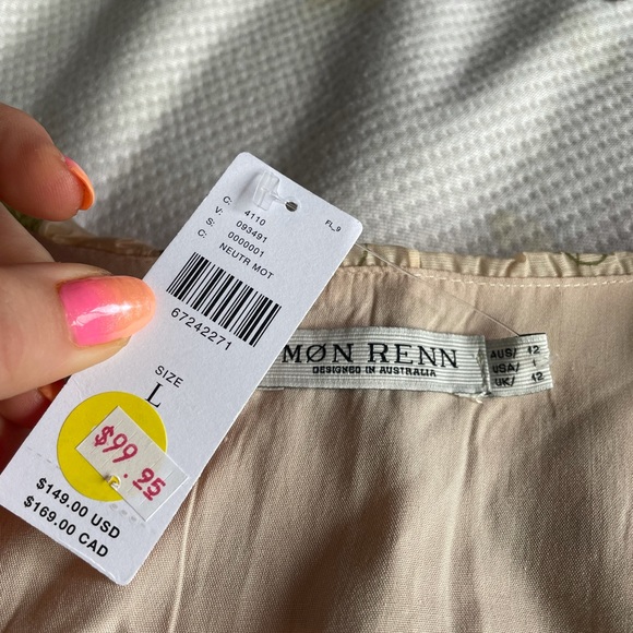 MON RENN SLEEVELESS PRINTED BLOUSE - Picture 4 of 6